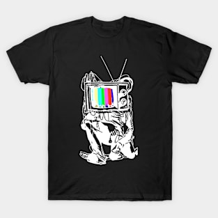 TV Head Colorful T-Shirt